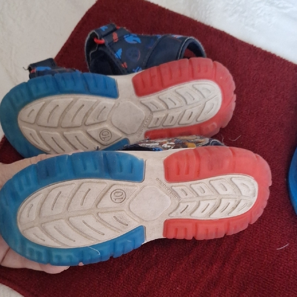 Paw Patrol Kids Navy and Light Blue Sandals and Clogs - Picture 8 of 9